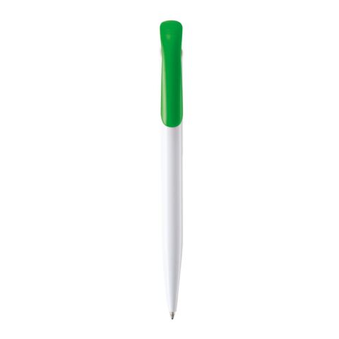 Stylo bille Atlas aux couleurs opaque Blanc-Vert