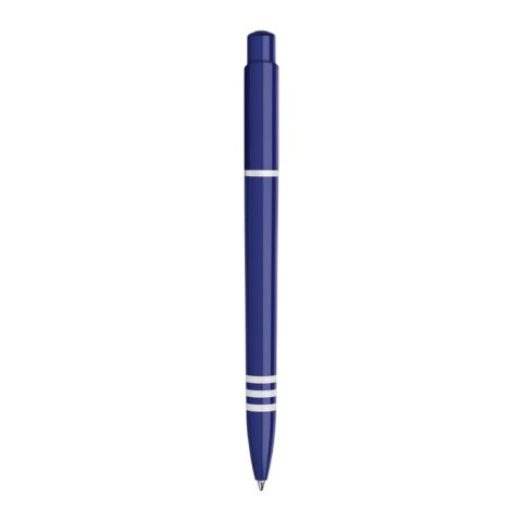 Stylo Tropic Colour opaque Bleu foncé | Sérigraphie 1 couleur | dans le prolongement du clip | 40 mm x 25 mm | non disponible