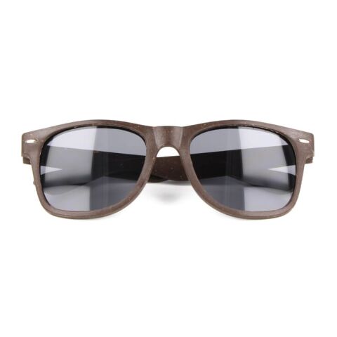 Lunettes de soleil Justin café-fibre UV400 Nature