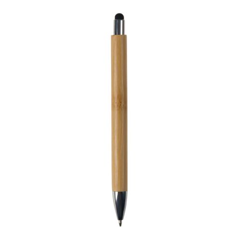  Stylo-stylet New York en bambou noir | sans marquage | non disponible | non disponible | non disponible