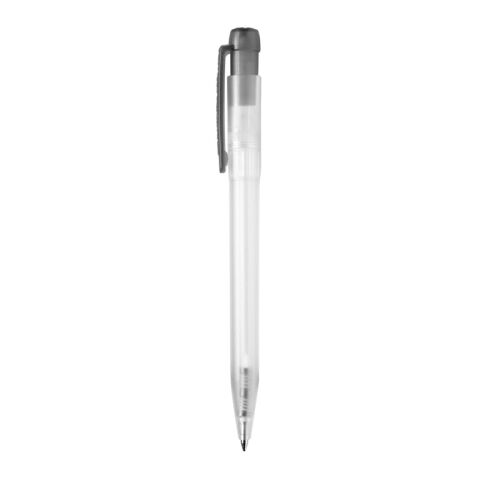 Stylo Ingeo TM Pen Clear transparent Noir | Sérigraphie 1 couleur | à 270 degrés du clip | 45 mm x 25 mm | non disponible