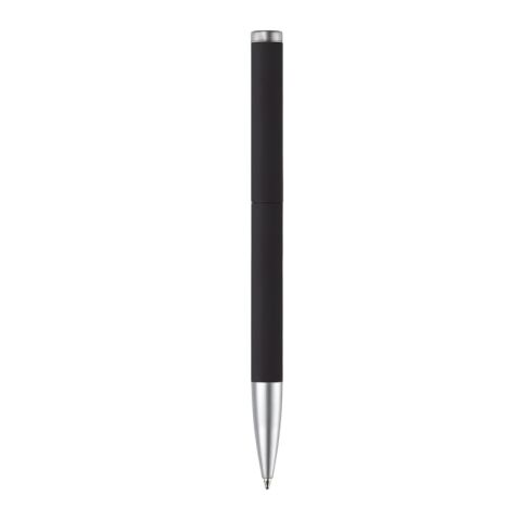 Stylo Modena Métal toucher doux Noir | Gravure | à 270 degrés du clip | 40 mm x 6 mm | non disponible