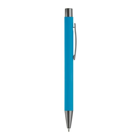 Stylo New York toucher doux Bleu clair | Gravure | à 180 degrés du clip | 87 mm x 8 mm | non disponible