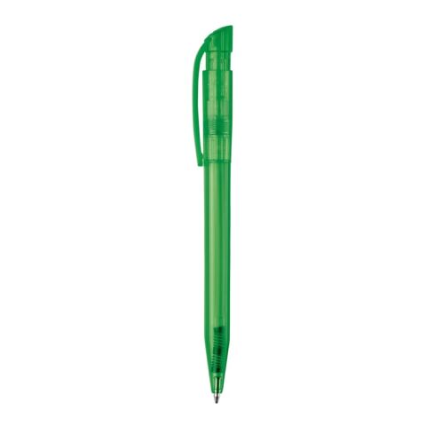Stylo S45 Clear transparent Vert-Vert | Tampographie 1 couleur | clip | 25 mm x 6 mm | non disponible