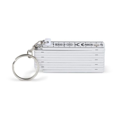 Règle calibrée pliable anneau 0,5m Blanc | sans marquage | non disponible | non disponible