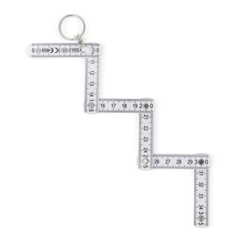 Règle calibrée pliable anneau 0,5m Blanc | sans marquage | non disponible | non disponible