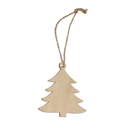 Ornement de Noël en bois en forme de sapin Nature | sans marquage | non disponible | non disponible