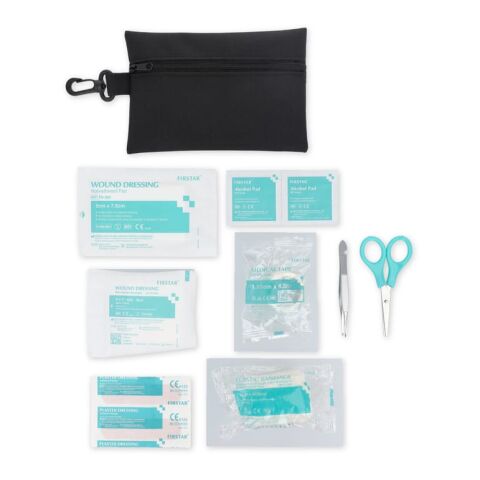 Trousse de premiers secours 14 pièces Rora Noir