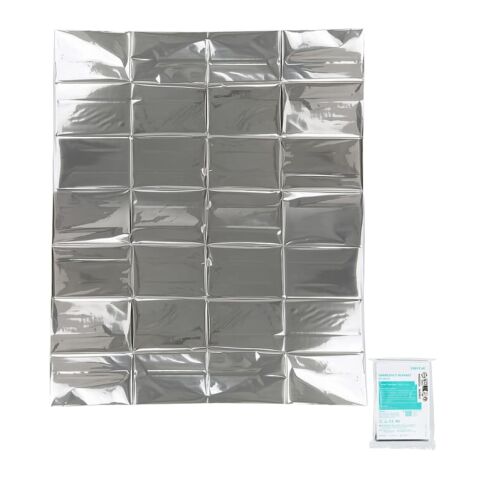 Couverture de premiers secours d&#039;urgence 130 x 210 cm Argent | sans marquage | non disponible | non disponible