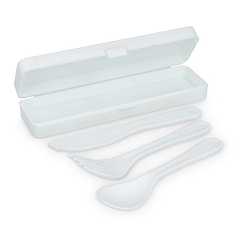 Set de couverts PP Blanc