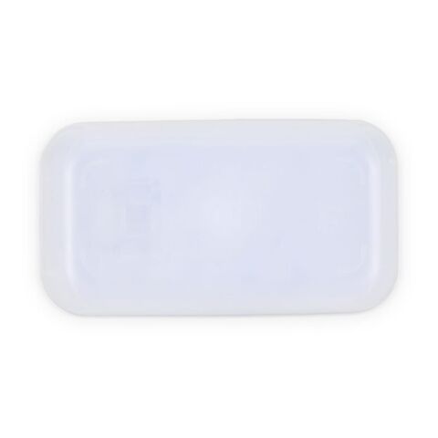 Bac à glaçons avec bouton poussoir Blanc