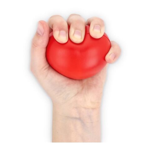 Cœur anti-stress Rouge / blanc | sans marquage | non disponible | non disponible