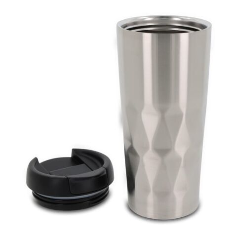 Mug Thermos avec motif diamant 450ml Argent | sans marquage | non disponible | non disponible | non disponible
