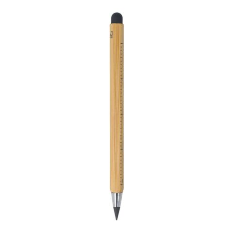 Crayon et règle en bambou durables Nature | sans marquage | non disponible | non disponible | non disponible