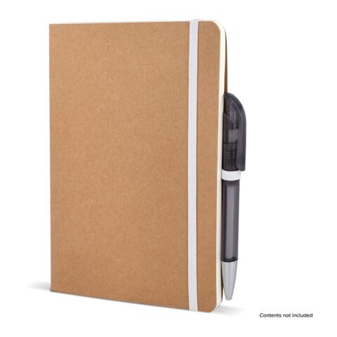 Cahier à couverture souple Papier kraft A5 Blanc | sans marquage | non disponible | non disponible