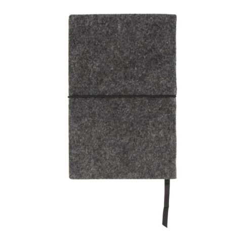 Carnet A5 en feutrine Gris foncé | sans marquage | non disponible | non disponible | non disponible