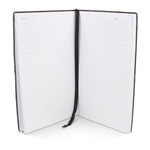 Carnet A5 en feutrine Gris foncé | sans marquage | non disponible | non disponible | non disponible