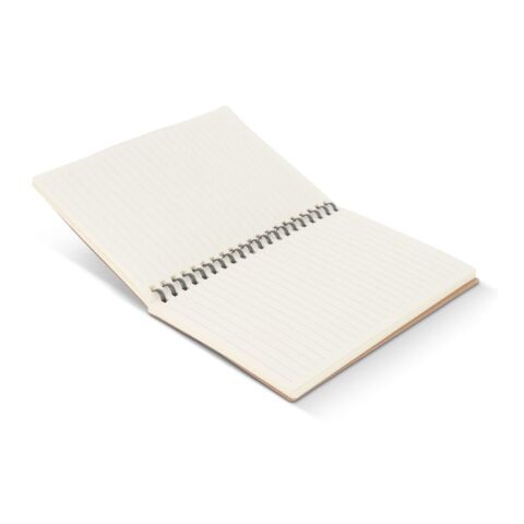 Carnet de notes en cuir recyclé Midi Marron clair | sans marquage | non disponible | non disponible | non disponible