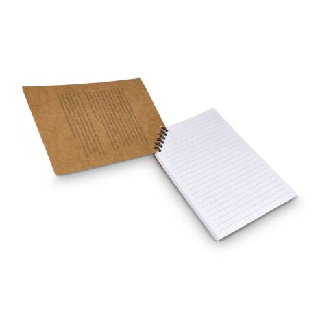 Cahier à reliure d'angle en bambou A5 Nature