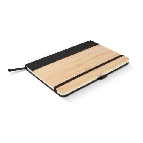 Cahier bambou &amp; R-PET A5 Noir | sans marquage | non disponible | non disponible | non disponible