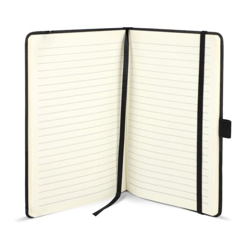 Carnet de notes en cuir thermo A5 Noir | sans marquage | non disponible | non disponible