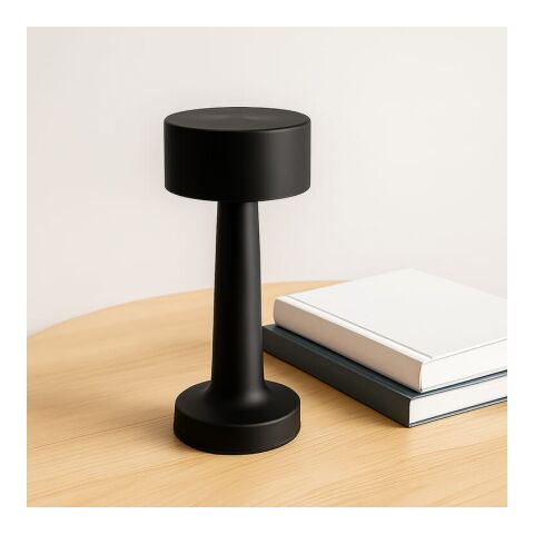Lampe de table Lumo avec 3 modes d'éclairage et variateur de lumière Noir