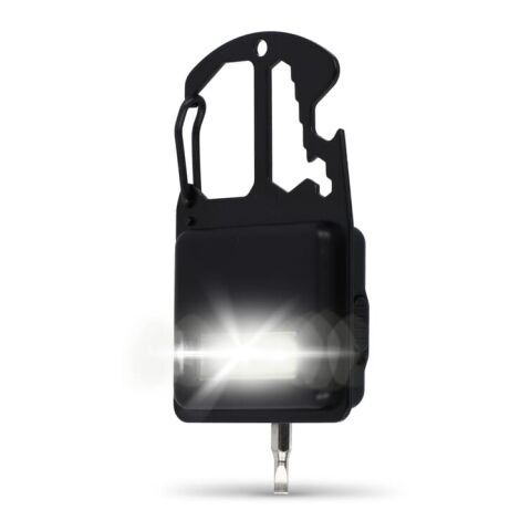 Multi-outils compacts en R-ABS et métal 7 fonctions Noir | sans marquage | non disponible | non disponible | non disponible