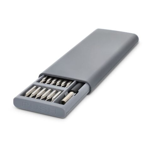 Jeu de 24 tournevis de précision avec organiseur Gris