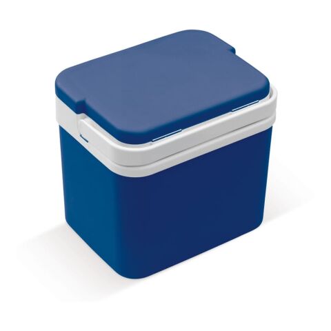 Glacière classique 10L Bleu / Blanc | Sérigraphie 1 couleur | couvercle | 60 mm x 60 mm | non disponible