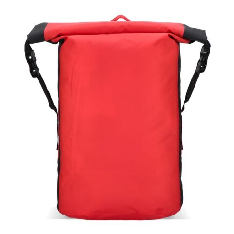 Sac à dos sec Rolltop 25L Rouge / blanc | sans marquage | non disponible | non disponible | non disponible