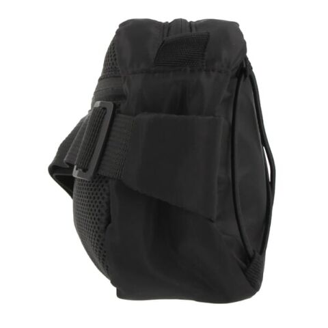 Sac à bandoulière R-PET avec cordon de serrage noir | sans marquage | non disponible | non disponible | non disponible