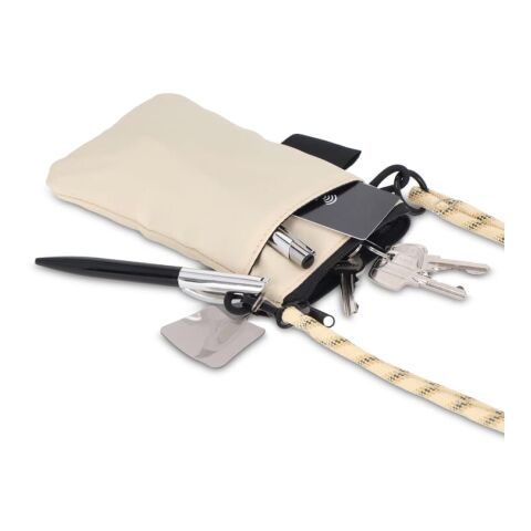 Pochette Everyday Essentials avec sangle en paracorde Beige | sans marquage | non disponible | non disponible