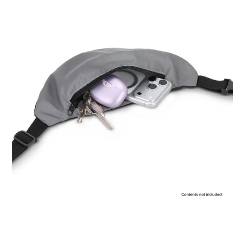 Sac banane réfléchissant Zola Gris | sans marquage | non disponible | non disponible