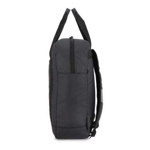 Sac à dos en R-PET 600D enduit PU 27,5 x 12 x 37,5 cm 12 L Noir | sans marquage | non disponible | non disponible