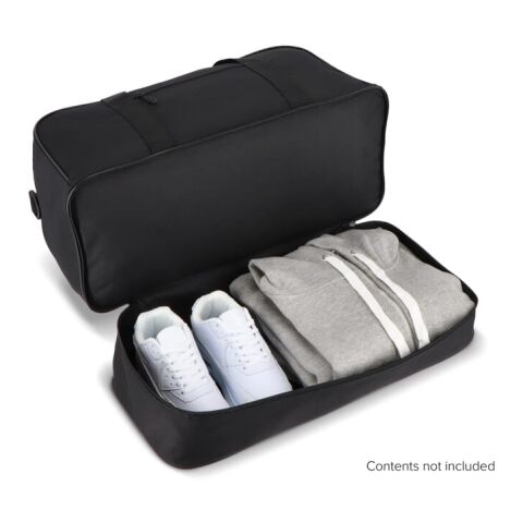 Sac de sport et de voyage en R-PET 600D 55,5 x 25 x 36 cm 50 L Noir | sans marquage | non disponible | non disponible