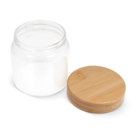 Boîte en verre &amp; bambou 600ml Transparent | sans marquage | non disponible | non disponible | non disponible