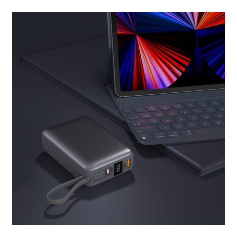 Nova Powerbank 22,5 W Power Delivery avec câbles intégrés 20 000 mAh Gris foncé | sans marquage | non disponible | non disponible