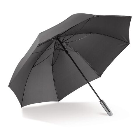 Grand parapluie canne 25” à ouverture automatique noir | sans marquage | non disponible | non disponible | non disponible