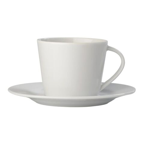 Tasse et sous-tasse Milano 160ml Blanc | sans marquage | non disponible | non disponible | non disponible