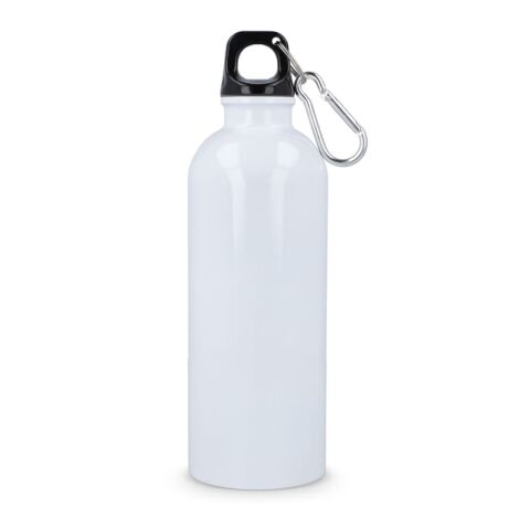 Bouteille à simple paroi en acier inoxydable recyclé, 500 ml Blanc | sans marquage | non disponible | non disponible