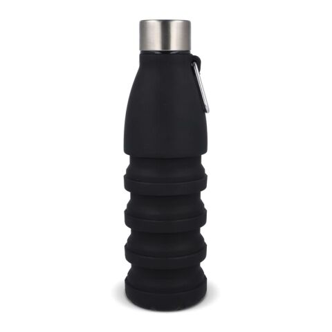 Bouteille d'eau pliable 550 ml Noir | sans marquage | non disponible | non disponible