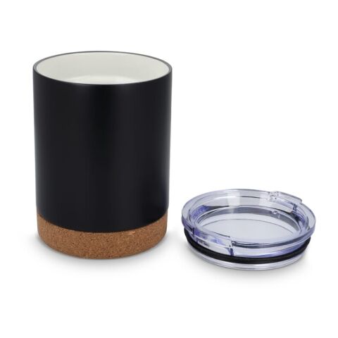T-ceramic Mug thermo avec couvercle Lena 350ml Noir | sans marquage | non disponible | non disponible | non disponible
