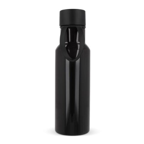 Bouteille d'eau Nouvel R-PET 600ml Noir | sans marquage | non disponible | non disponible | non disponible