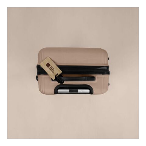 Etiquette de bagage en bambou Nature | sans marquage | non disponible | non disponible | non disponible