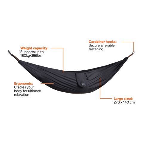 Hamac Nordic Drift GRS Trail noir | sans marquage | non disponible | non disponible