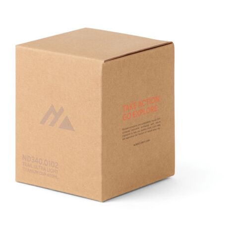 Tasse 450 ml ultra légère en titane Nordic Drift Trail argent | sans marquage | non disponible | non disponible