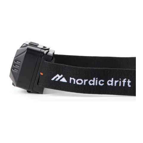 Lampe frontale à double batterie Nordic Drift Everest noir