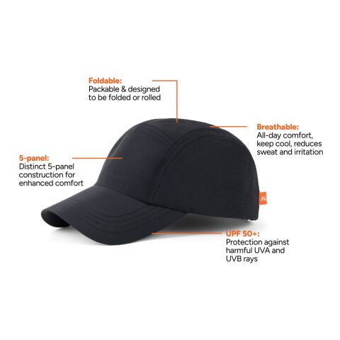 Casquette Anti-UV UPF 50+ Nordic Drift Aero RCS noir | sans marquage | non disponible | non disponible