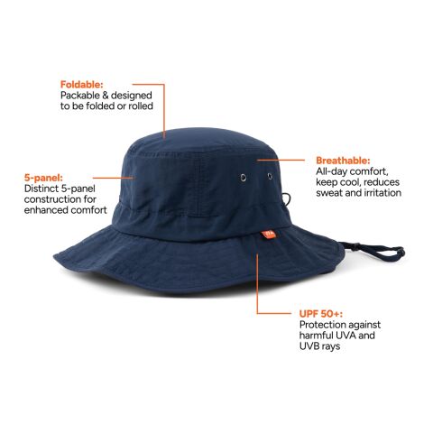 Bob Anti-UV UPF 50+ Nordic Drift Horizon RCS bleu marine | sans marquage | non disponible | non disponible | non disponible