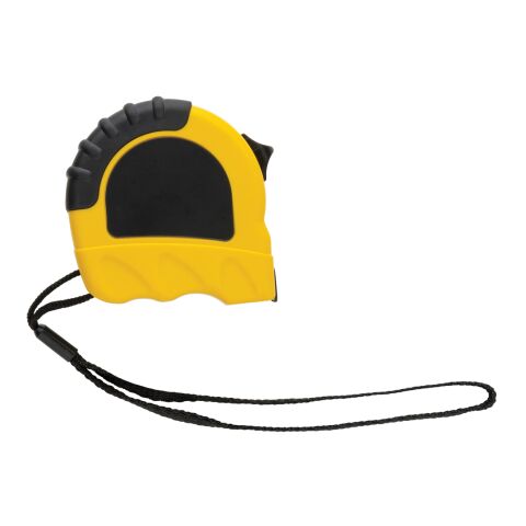 Mètre ruban 3M/16 mm en plastique recyclé RCS jaune-noir | sans marquage | non disponible | non disponible